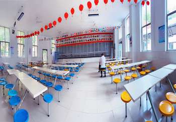 陕西北方学校附属高中部宿舍环境 寝室住宿条件及食堂图片 陕西北方学校附属高中部宿舍环境 寝室住宿条件及食堂图片